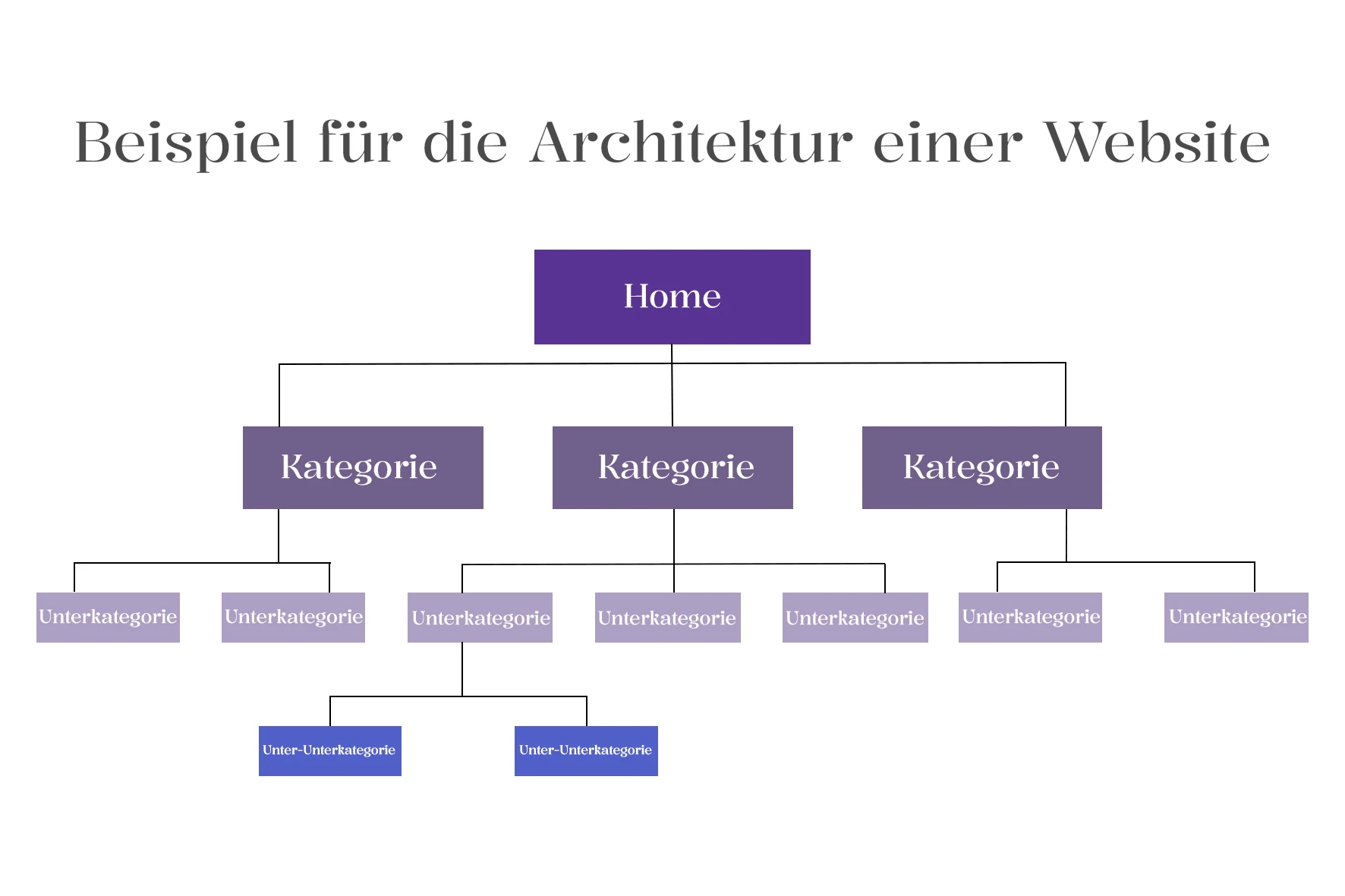 Website Hierarchie